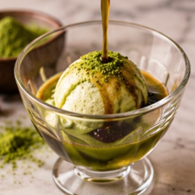Matcha Affogato.